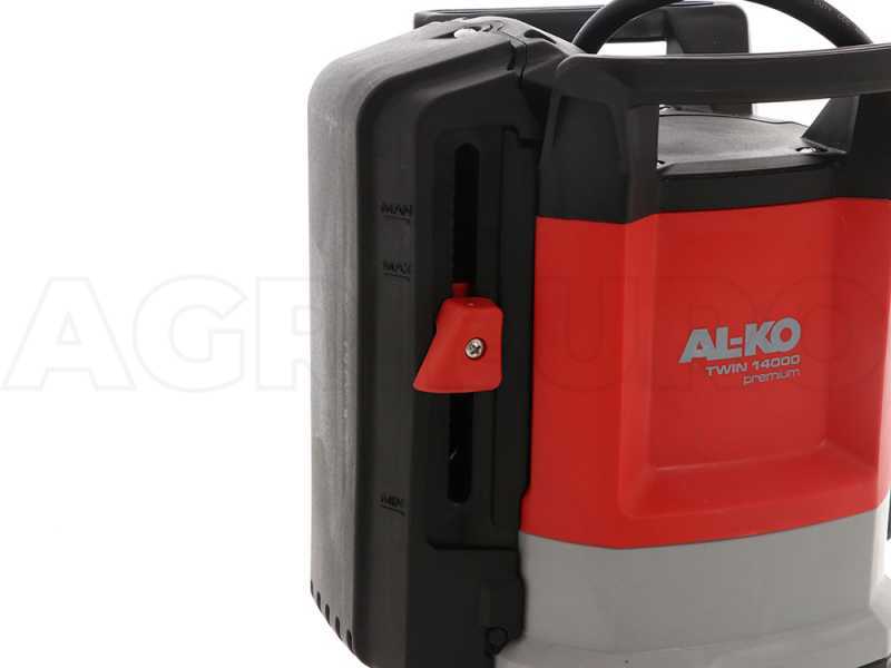AL-KO TWIN 14000 Premium Electric Submersible Pump for Clean and Dirty Water - 950W