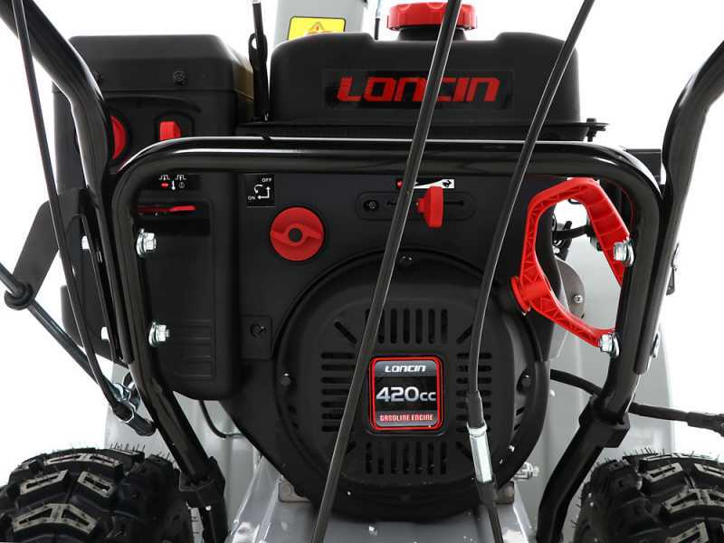 Ama NPS 1476 - Petrol Snowplough - Loncin G420F