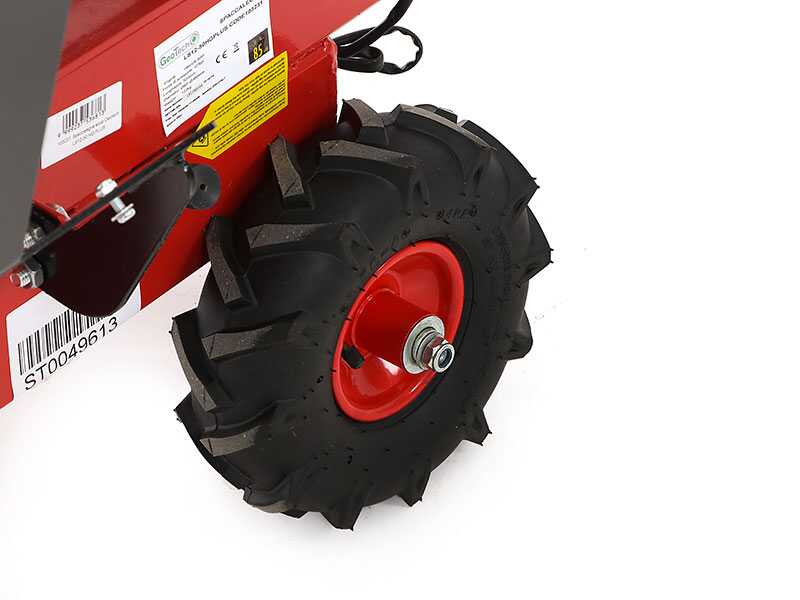 GeoTech LS 12-50 HG Horizontal Log Splitter with Petrol Engine - 12 T Splitting Force
