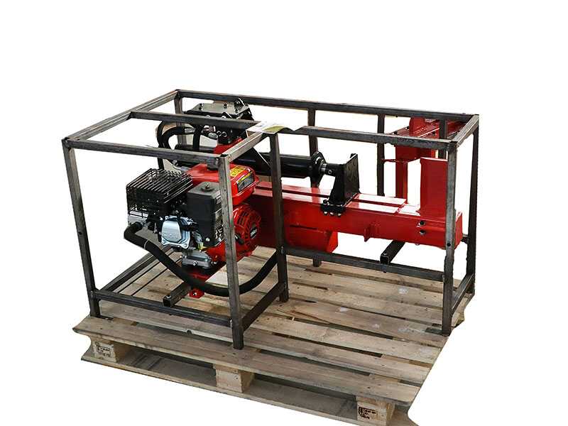GeoTech LS 12-50 HG Horizontal Log Splitter with Petrol Engine - 12 T Splitting Force
