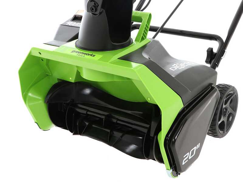 Greenworks GD40ST - Battery-powered Snowplough - 40V 4Ah