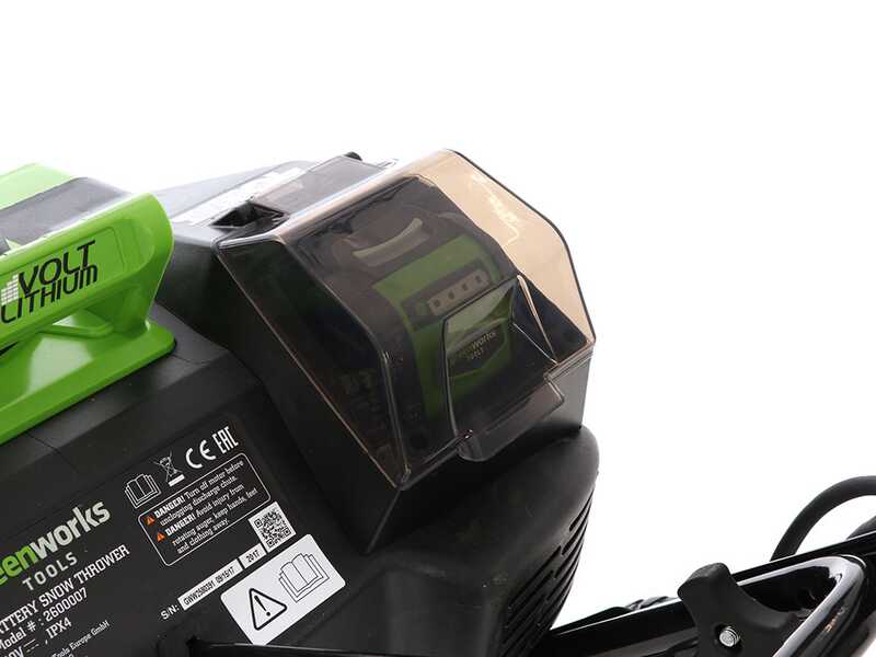 Greenworks GD40ST - Battery-powered Snowplough - 40V 4Ah