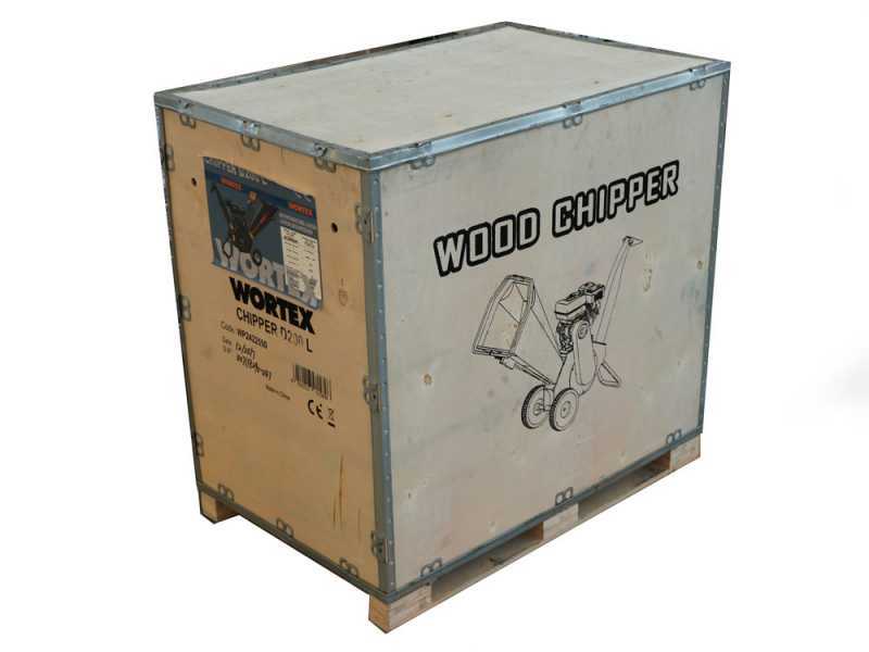 Wortex D200/80L - Petrol garden shredder - Loncin 196 cc gasoline engine