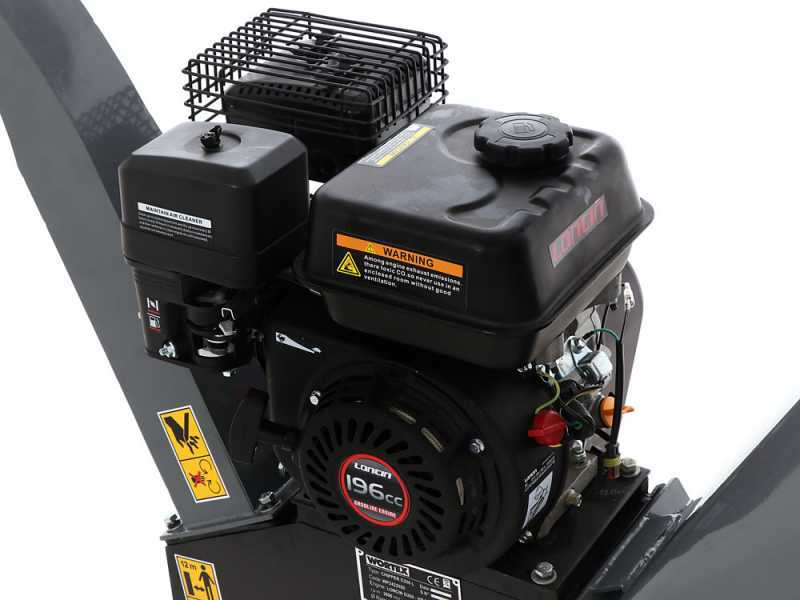 Wortex D200/80L - Petrol garden shredder - Loncin 196 cc gasoline engine