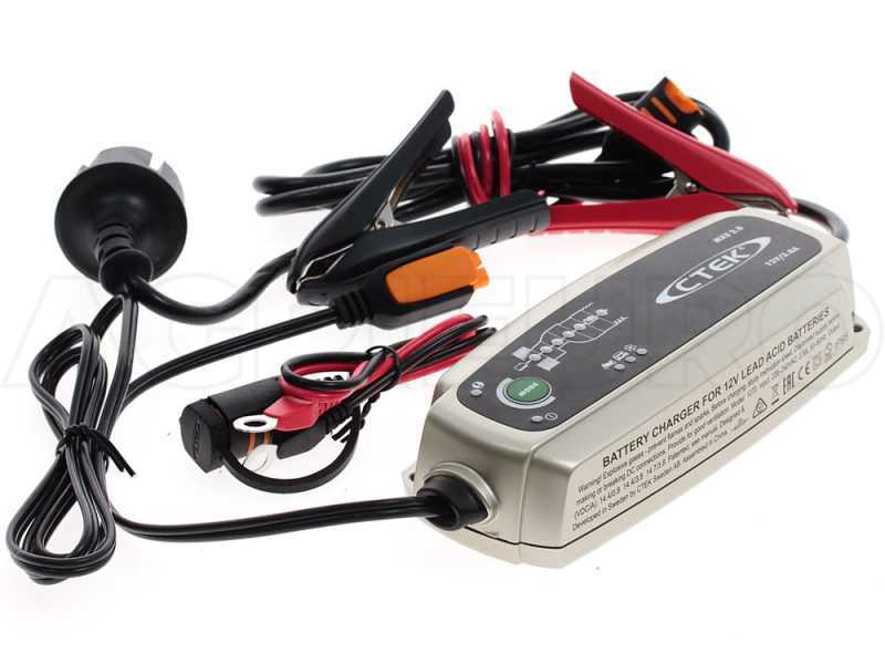 CTEK MXS 3.8 - Automatic Battery Charger and Maintainer - 12 V Batteries - 7 Phases