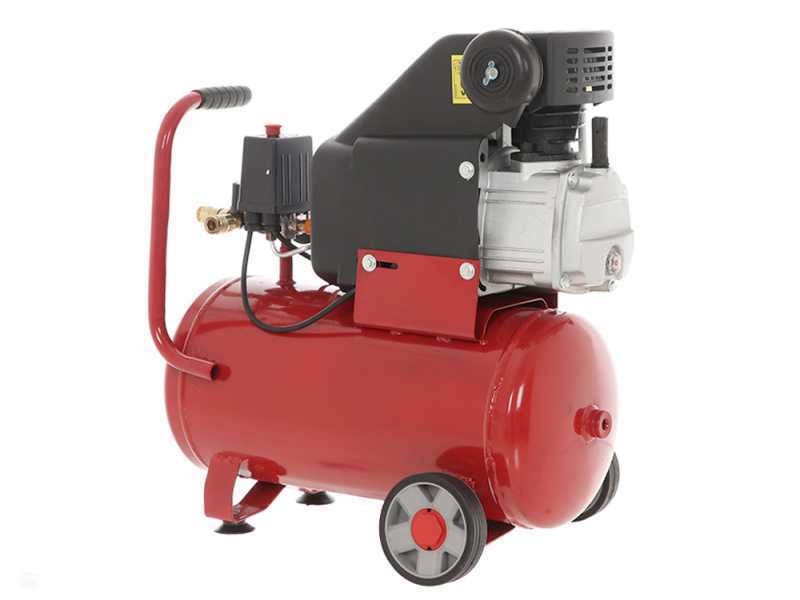 GeoTech AC 24.10.25C - 24L Electric Air Compressor Compressed Air - 2.5 Hp Motor
