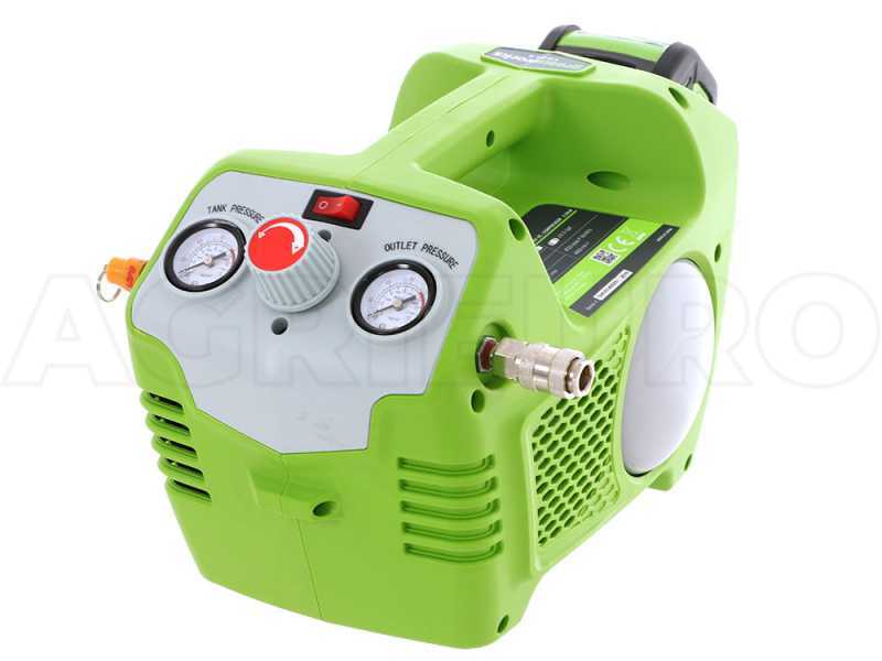 Greenworks G40AC 40V Portable Air Compressor best deal on AgriEuro