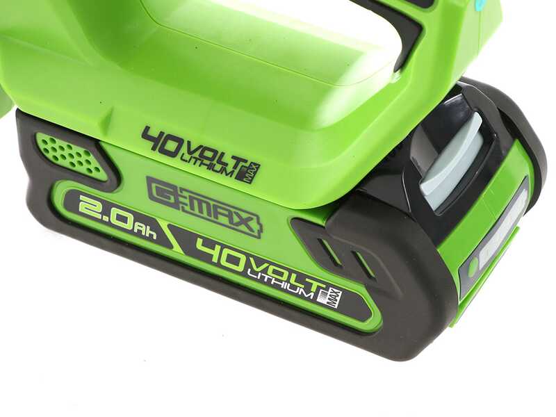 Greenworks G40HT Battery-powered Electric Hedge Trimmer, 40V - 61 cm Blade - 2A 40V Battery