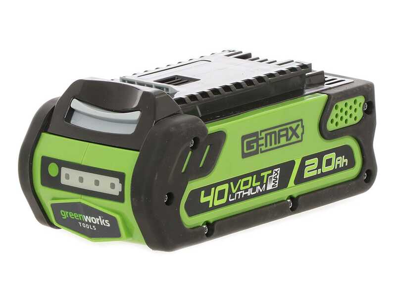 Greenworks G40HT Battery-powered Electric Hedge Trimmer, 40V - 61 cm Blade - 2A 40V Battery