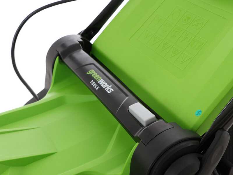 Greenworks G40LM41 Electric Battery-powered Lawn Mower 40V - 41 cm cutting width - 4A battery