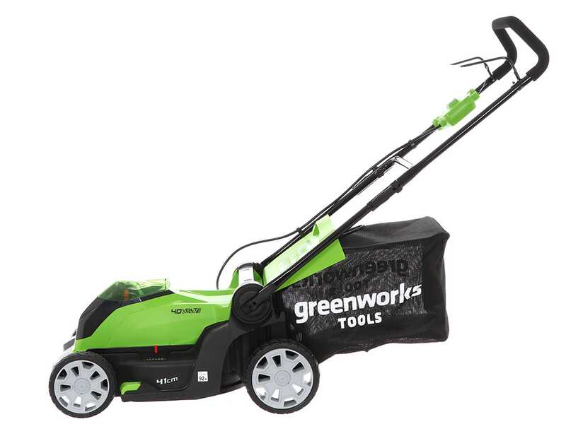 Greenworks 40v cordless discount lawn mower 41cm