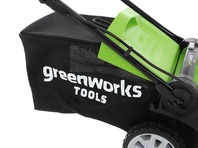 Greenworks G40LM41 Electric Battery-powered Lawn Mower 40V - 41 cm cutting width - 4A battery