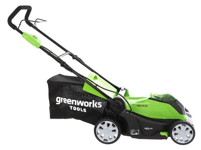 Greenworks 40v cordless lawn mower 41cm 2025