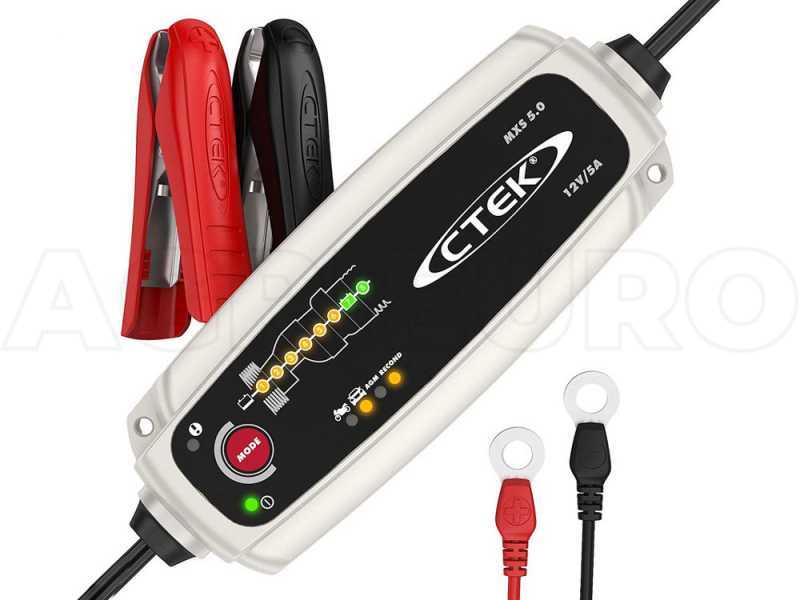 CTEK MXS 5.0 12V - Automatic Battery Charger Maintainer - 8 phases- temperature compensation