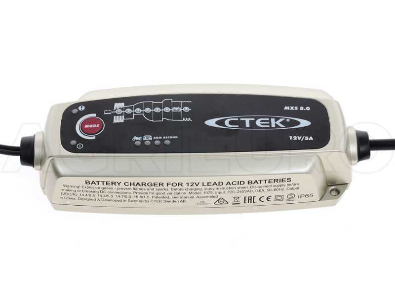 CTEK MXS 5.0 Battery Charger For Lead Acid 12 V 12V 5A with EU plug