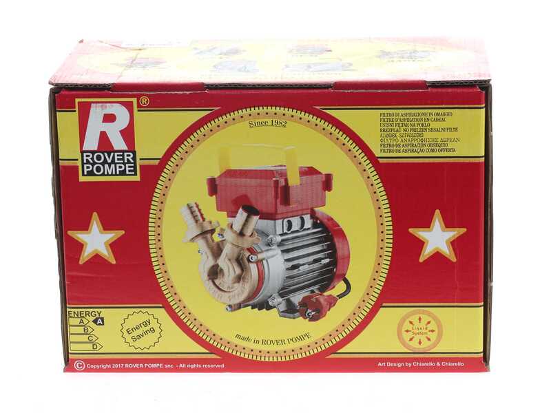 Rover Novax 14-OIL - Electric transfer pump for oil in antioxidant alloy - Single-phase - 230V