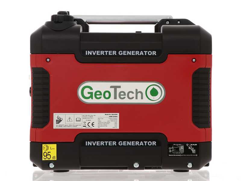 GeoTech SQL2000i - 2 kW Silenced Inverter Power Generator - DC 1.7 kW Single-phase