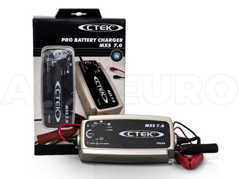 CTEK MXS 7.0 - 12 V Battery Charger - 8 automatic phases - caravans, off roads, boats, cars