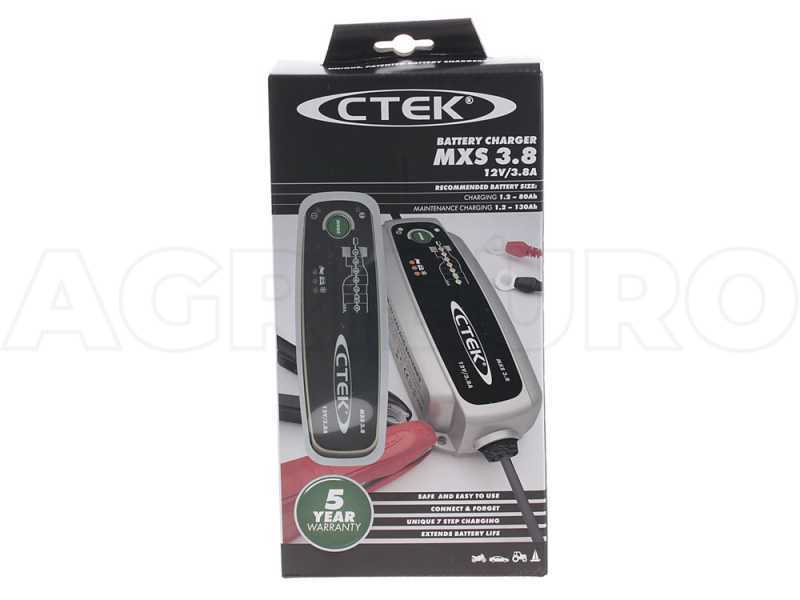 CTEK MXS 7.0 - 12 V Battery Charger - 8 automatic phases - caravans, off roads, boats, cars
