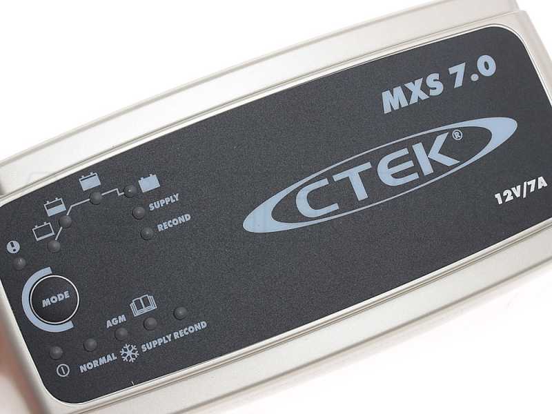 CTEK MXS 7.0 - 12 V Battery Charger - 8 automatic phases - caravans, off roads, boats, cars