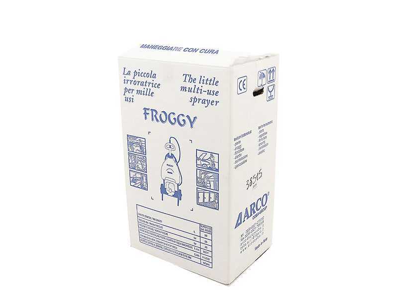 Arco Froggy Super S35 - Petrol Sprayer Pump - on Trolley - 4-stroke Engine