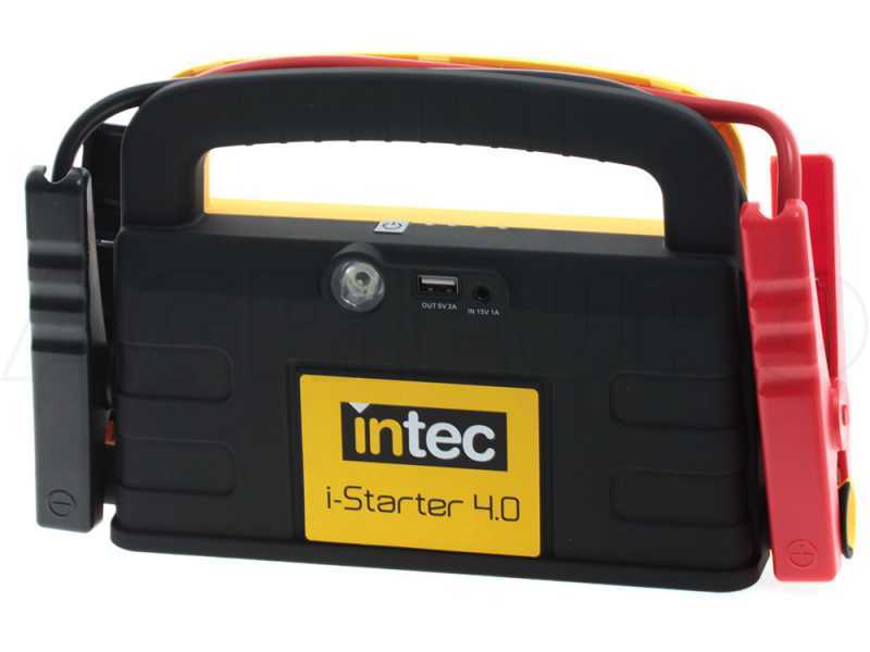 Intec i-Starter 4.0 - Emergency Starter and Battery Charger - 12 V power supply unit
