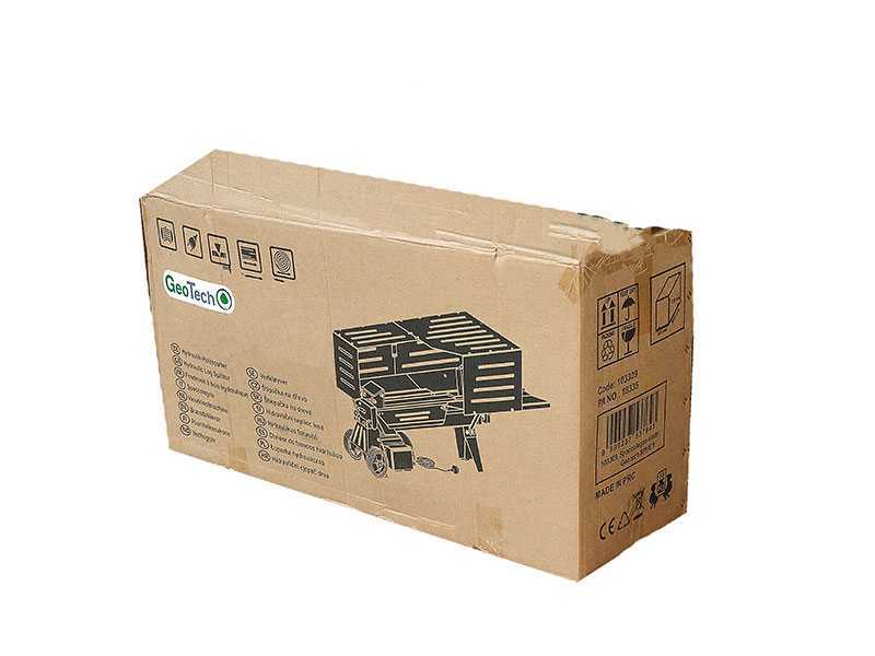 GeoTech SPHE 5 Horizontal Log Splitter with Electric Motor - 5 Tons Splitting Force