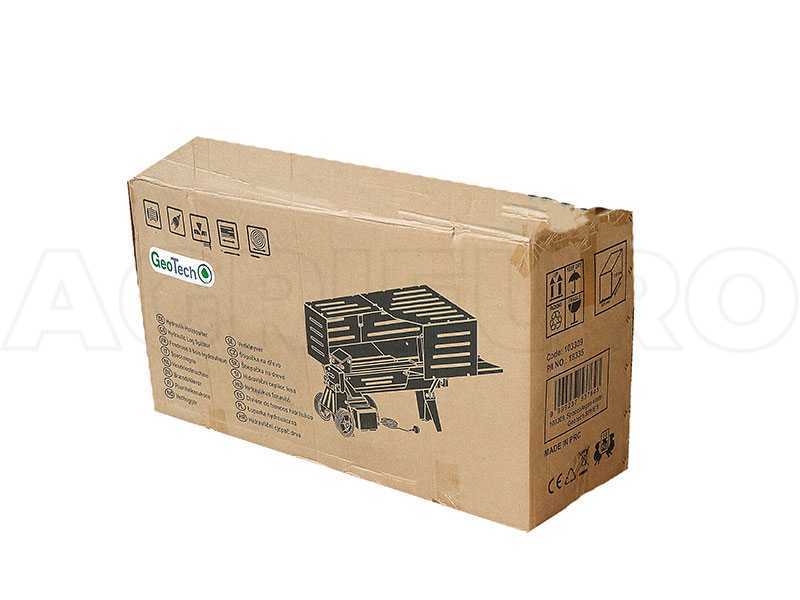 GeoTech SPHE 7 Horizontal Log Splitter with Electric Motor - 7 Tons Splitting Force