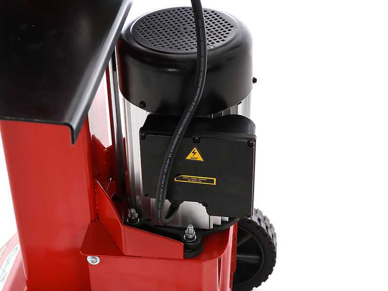 GeoTech SPVE 8-55 Vertical Log Splitter with Single-Phase Electric Motor - 8 Tons