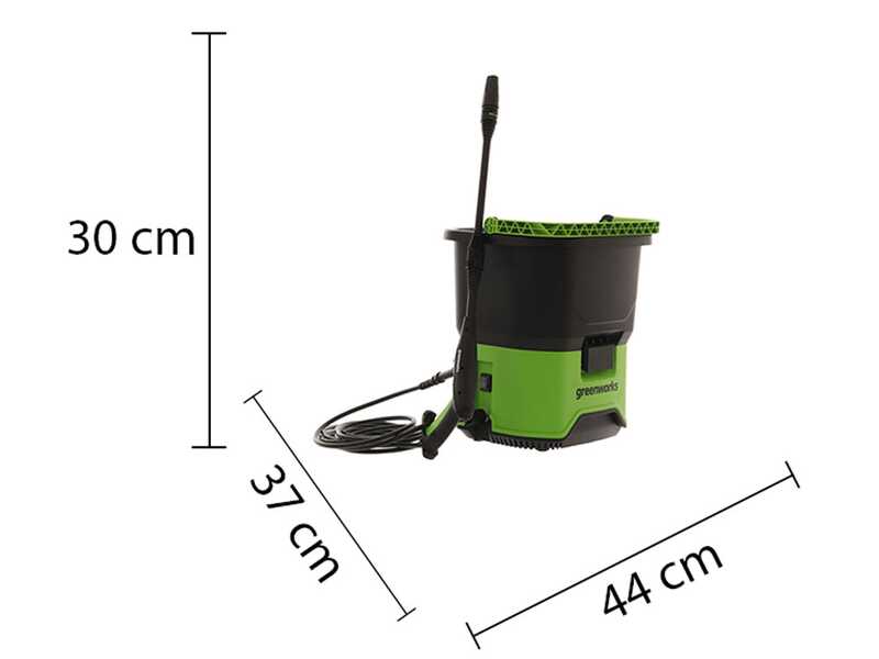 Greenworks GDC40 Battery powered Pressure Washer best deal on