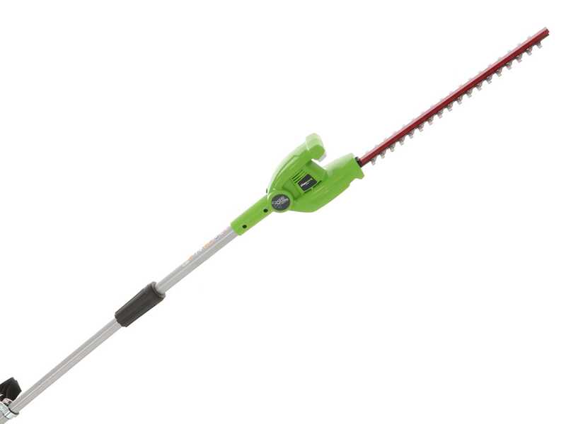 Greenworks telescopic hedge trimmer sale