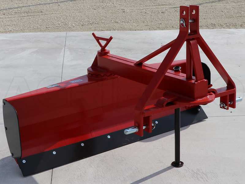 AgriEuro LLM140 Tractor-mounted Grader Blade - Medium Series - Swivel Ring and Rotating Blade