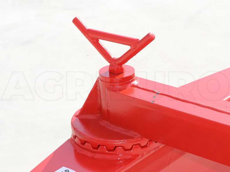 AgriEuro LLM140 Tractor-mounted Grader Blade - Medium Series - Swivel Ring and Rotating Blade