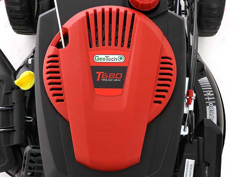 GeoTech M510 MSWG-T680 TX Self-propelled Petrol Lawn Mower - Mulching Cutting System