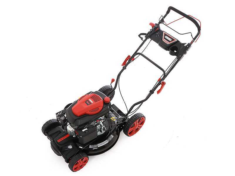 GeoTech M510 MSWG T680 TX Self propelled Petrol Lawn Mower Mulching Cutting System