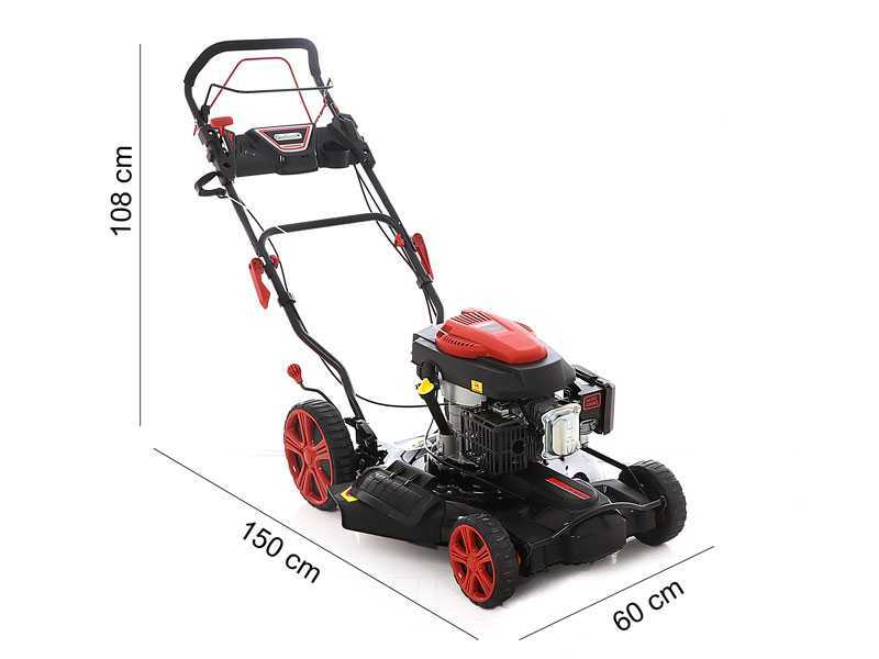 GeoTech M510 MSWG-T680 TX Self-propelled Petrol Lawn Mower - Mulching Cutting System
