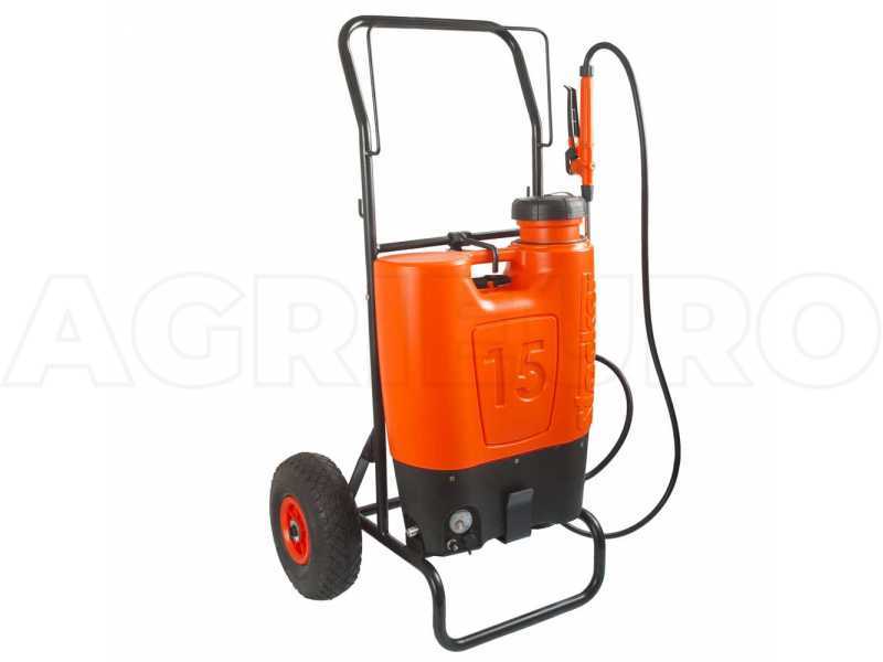 Stocker 1247 - Shoulder Sprayer Pump with Trolley - 15L - 12V - 10Ah