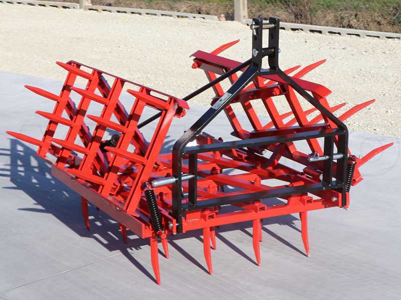 AgriEuro EPP40 heavy tooth harrow - heavy-duty series - portable / towed - 40 teeth, foldable