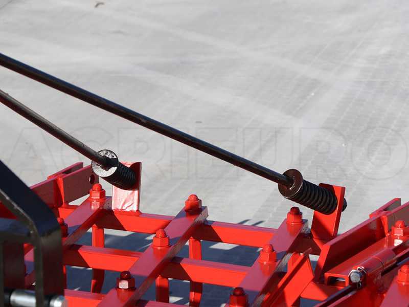 AgriEuro EPP40 heavy tooth harrow - heavy-duty series - portable / towed - 40 teeth, foldable