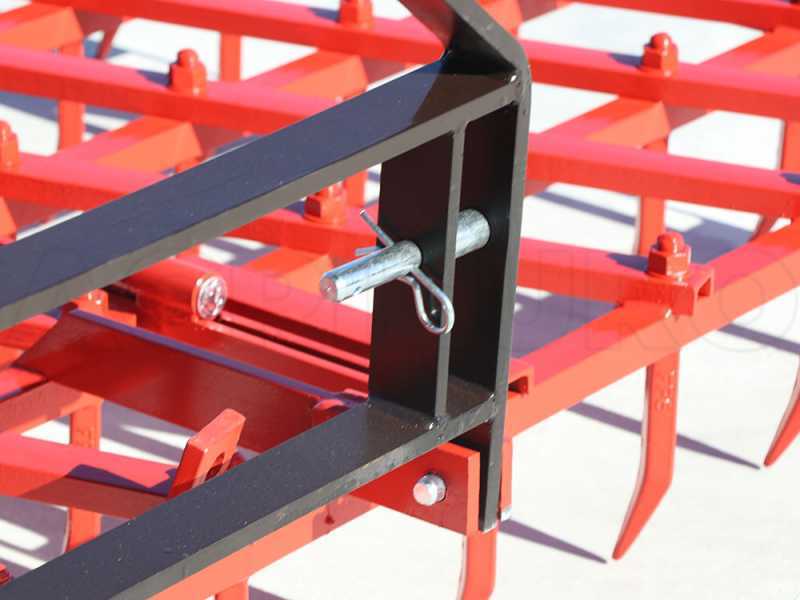 AgriEuro EPP60 heavy tooth harrow - heavy-duty series - portable / towed - 60 teeth, foldable