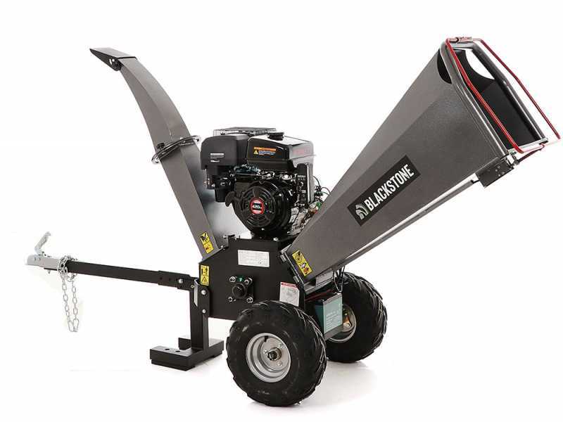 BlackStone BC 1500 LE - Professional petrol garden shredder - Loncin 15 HP petrol engine