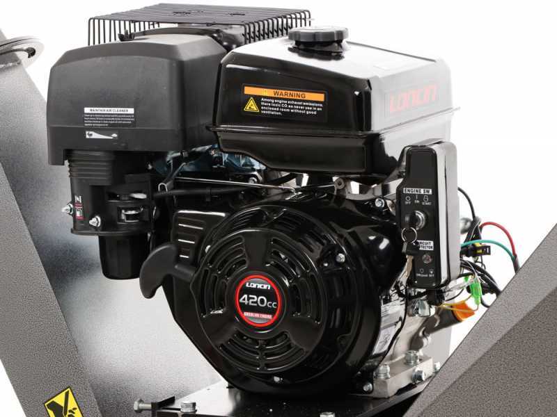 BlackStone BC 1500 LE - Professional petrol garden shredder - Loncin 15 HP petrol engine