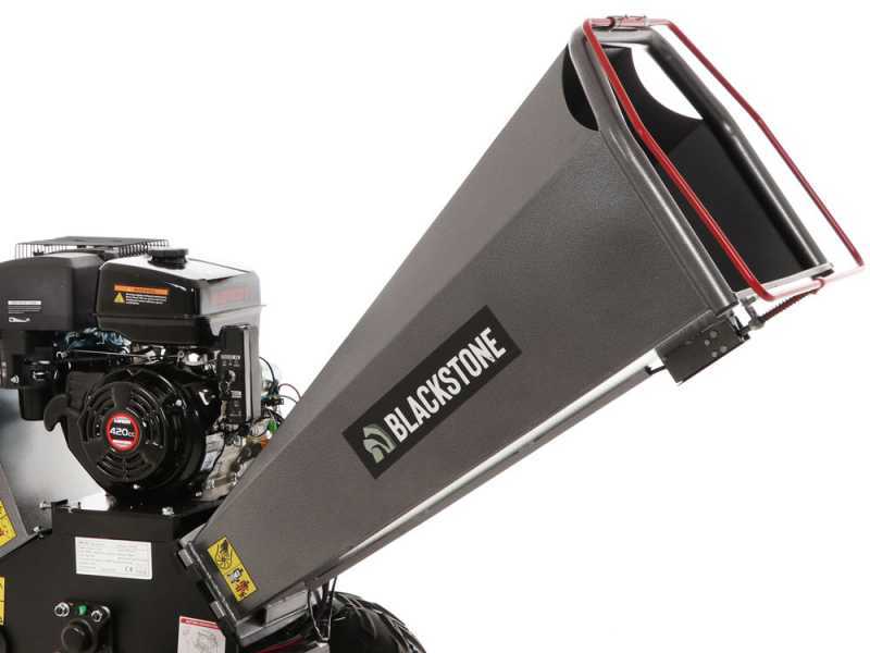BlackStone BC 1500 LE - Professional petrol garden shredder - Loncin 15 HP petrol engine