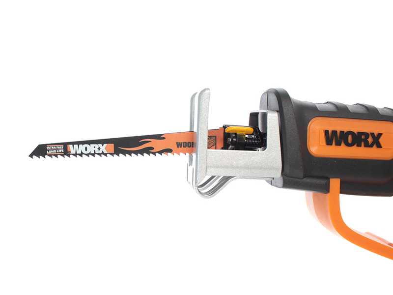 Worx WG894E.9 - Battery-powered Jigsaw - 3 Blades Included - WITHOUT BATTERY AND CHARGER