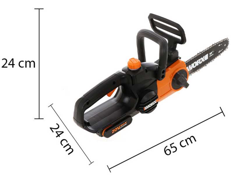 Worx wg322 20v cordless chainsaw deals