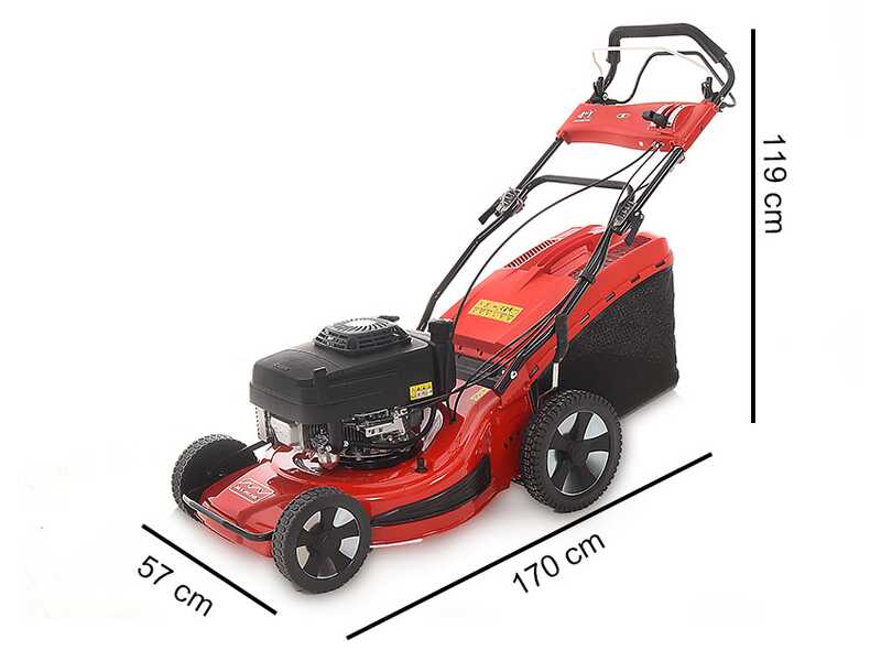 Marina Systems MA 55 SK lawn mower - 4 in 1 - Kawasaki FJ180V engine