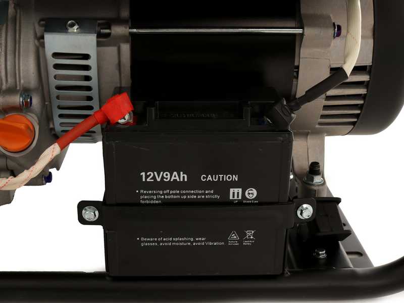 AMA QF6000E - 6.5 kW Power Generator with AVR and Electric Start - DC 6 kW Single-phase