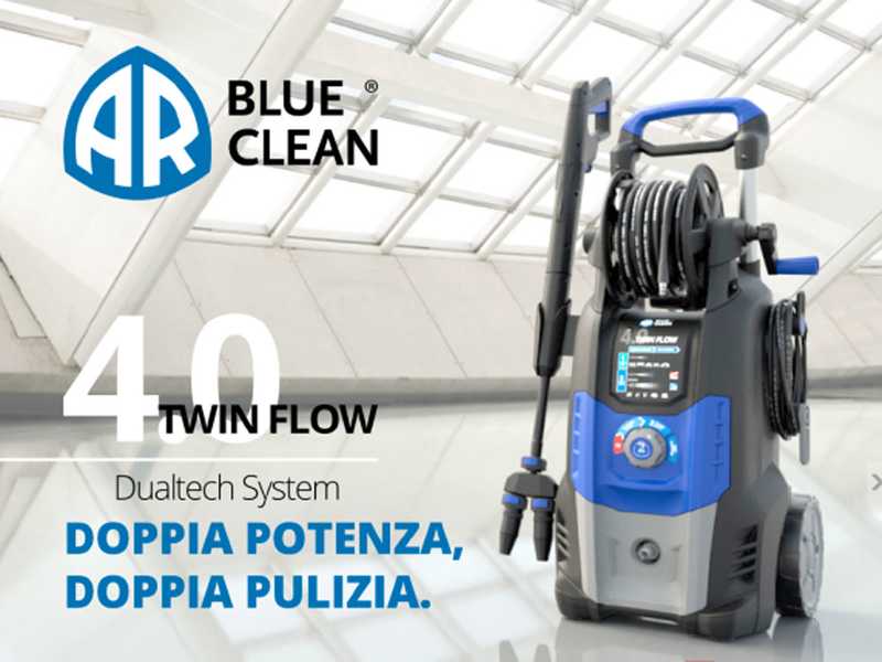 Annovi &amp; Reverberi EX special Edition 4.0 Twin Flow Cold Water Pressure Washer, Max 150 bar - 13.5 L/min flow rate
