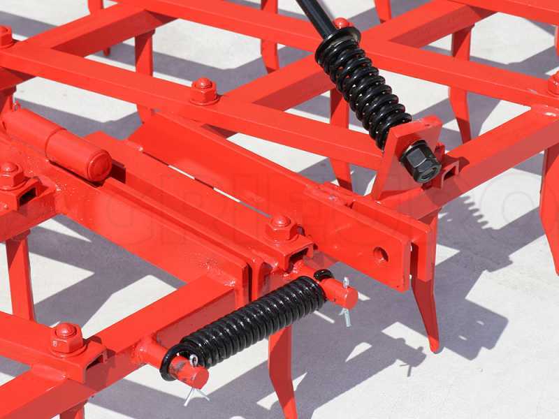 AgriEuro EPM50 fixed tooth harrow - medium series - portable / towed - 50 teeth, foldable - 250 cm