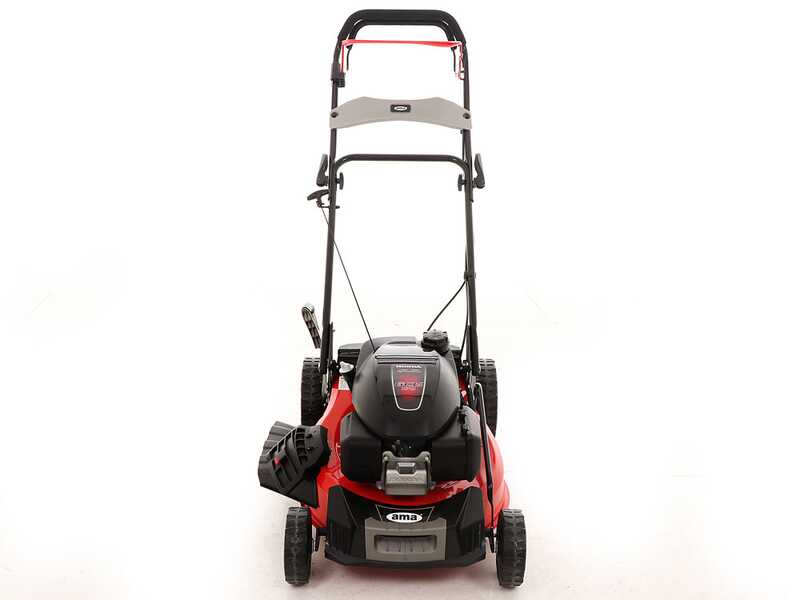 Ama TRX 481H Self-propelled Lawn Mower with Grass Collector, Mulching, Side and Rear Discharge - Honda GCVx Engine